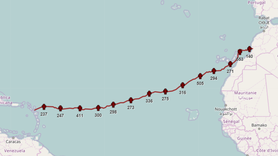 Bertish Completes Transatlantic Paddleboard Crossing